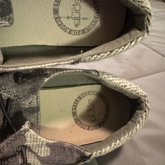 Hey Dude Kids Shoes Camouflage Loafers - Picture 2 of 6